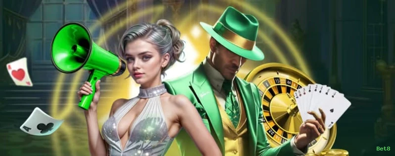 Cassino ao vivo da Bet8 com dealers reais